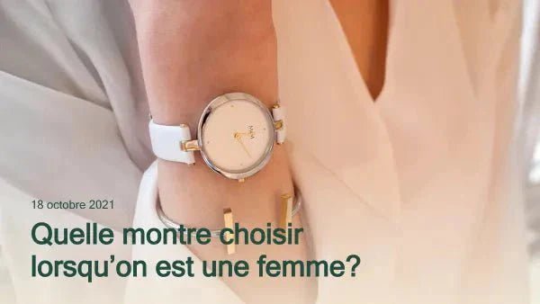 Quelle montre choisir lorsqu'on est une femme Immagine