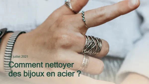 Comment nettoyer des bijoux en acier Immagine