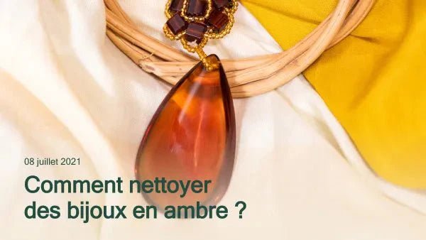 Comment nettoyer des bijoux en ambre Immagine