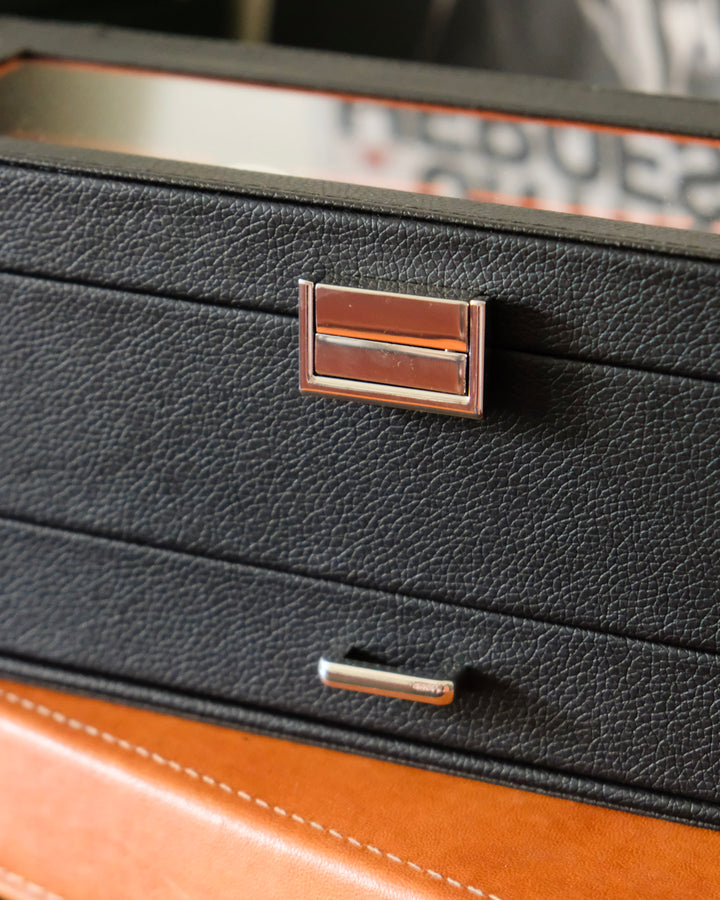 Scatola porta orologi Jean 5 scomparti + cassetto