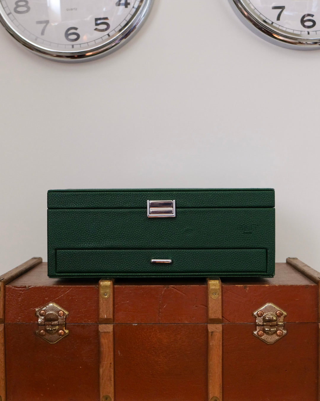 Scatola porta orologi Jean 10 scomparti + cassetto