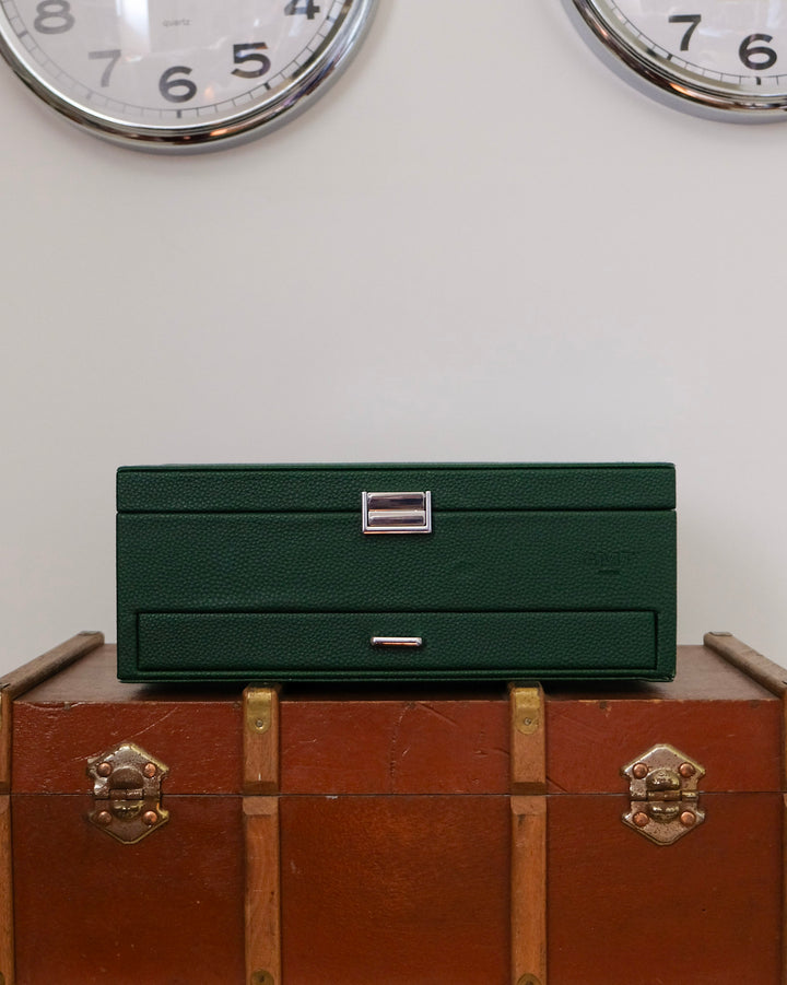 Scatola porta orologi Jean 10 scomparti + cassetto