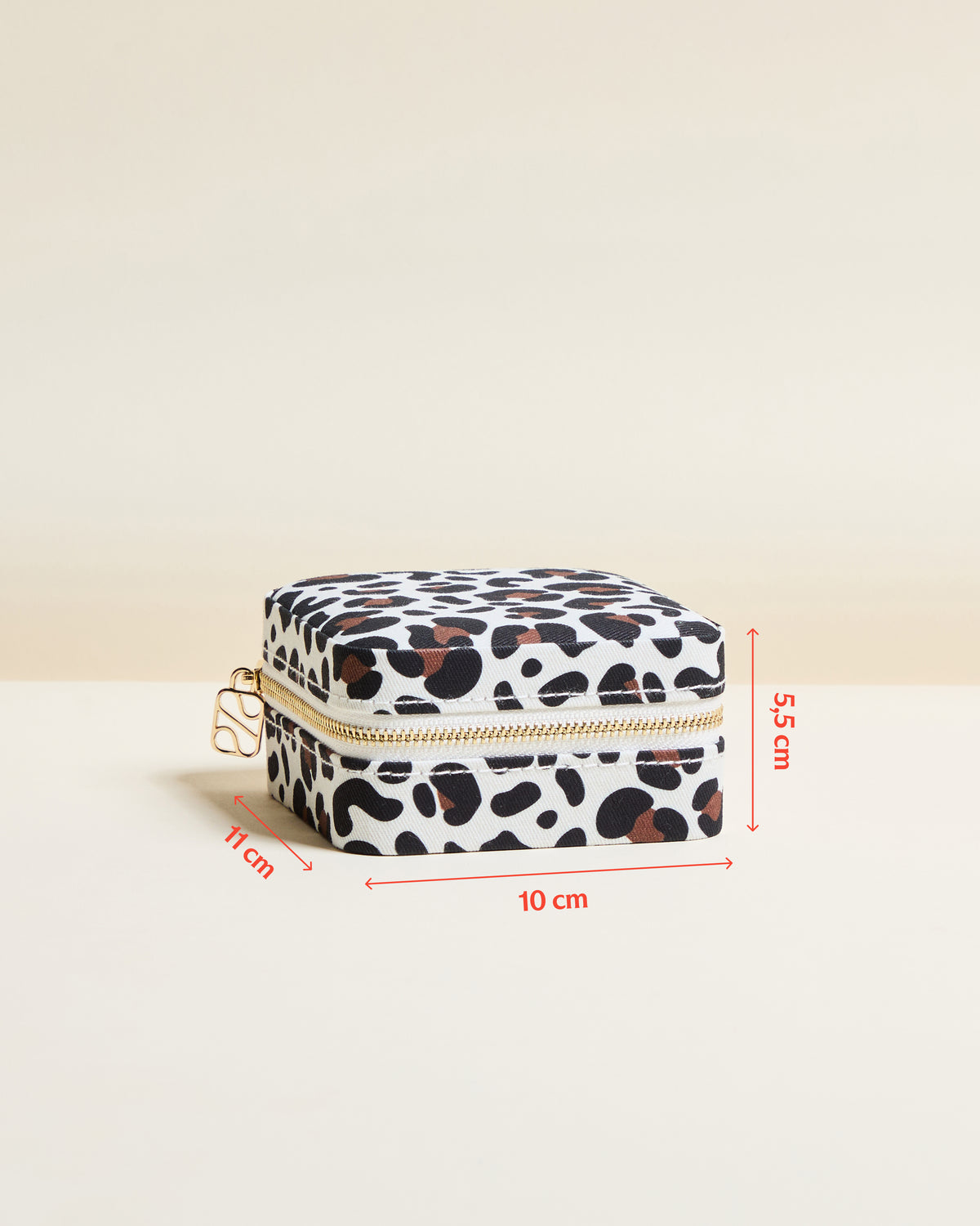 Portagioie da viaggio Corinne leopardato