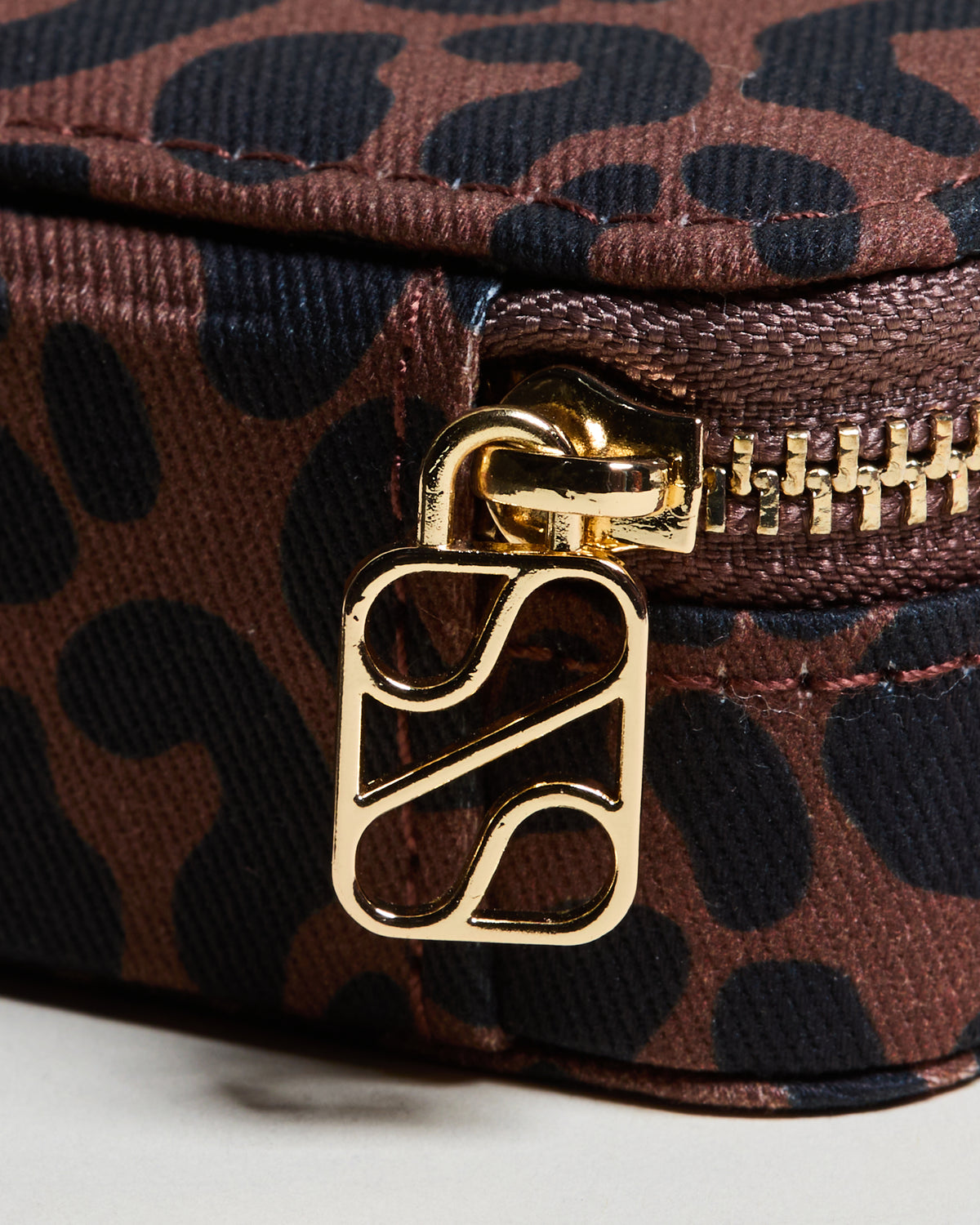 Mini portagioie da viaggio Marie leopardato