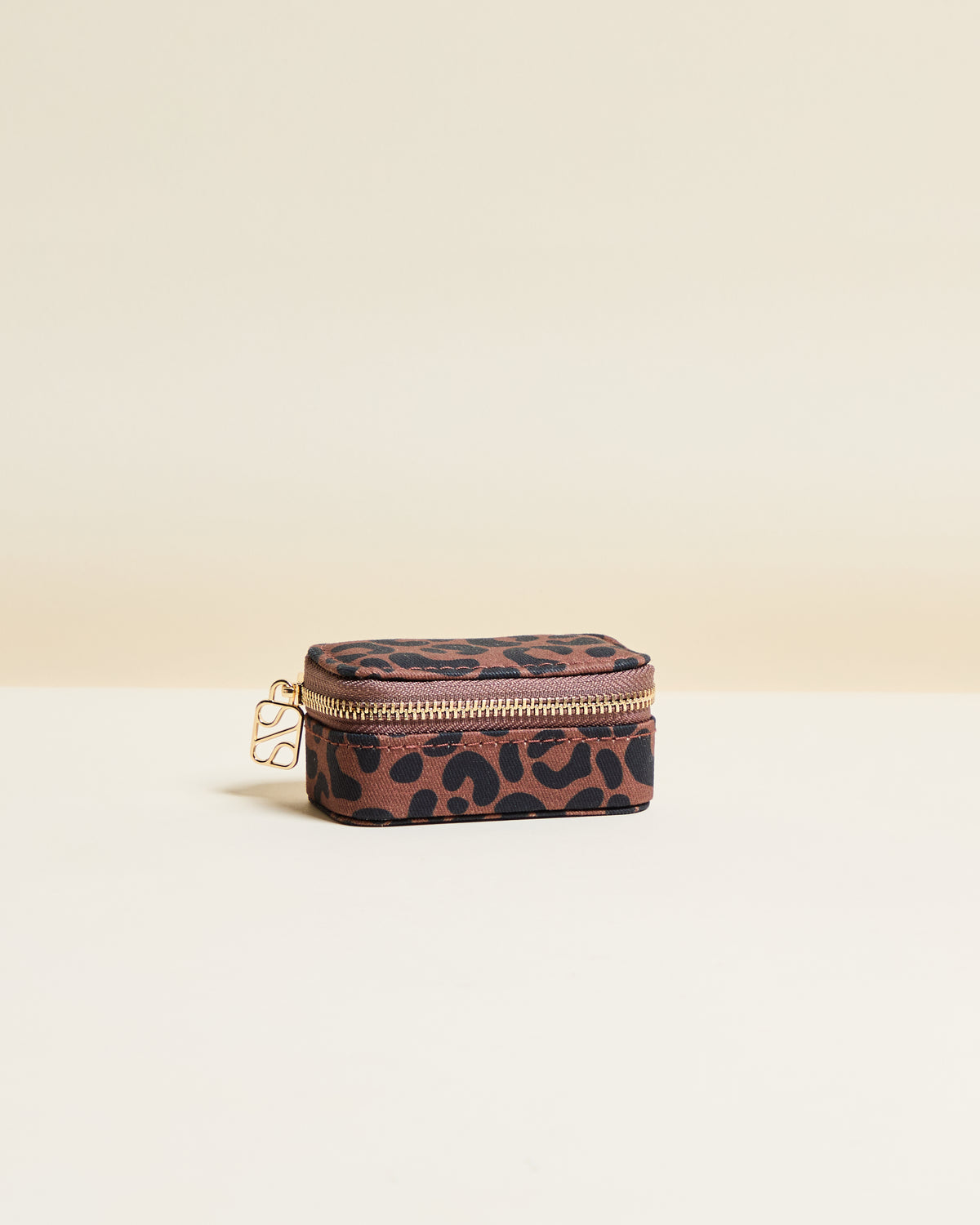 Mini portagioie da viaggio Marie leopardato