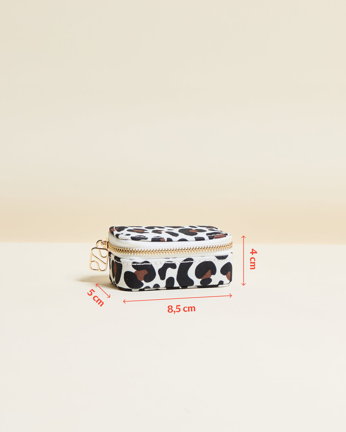 Mini portagioie da viaggio Marie leopardato