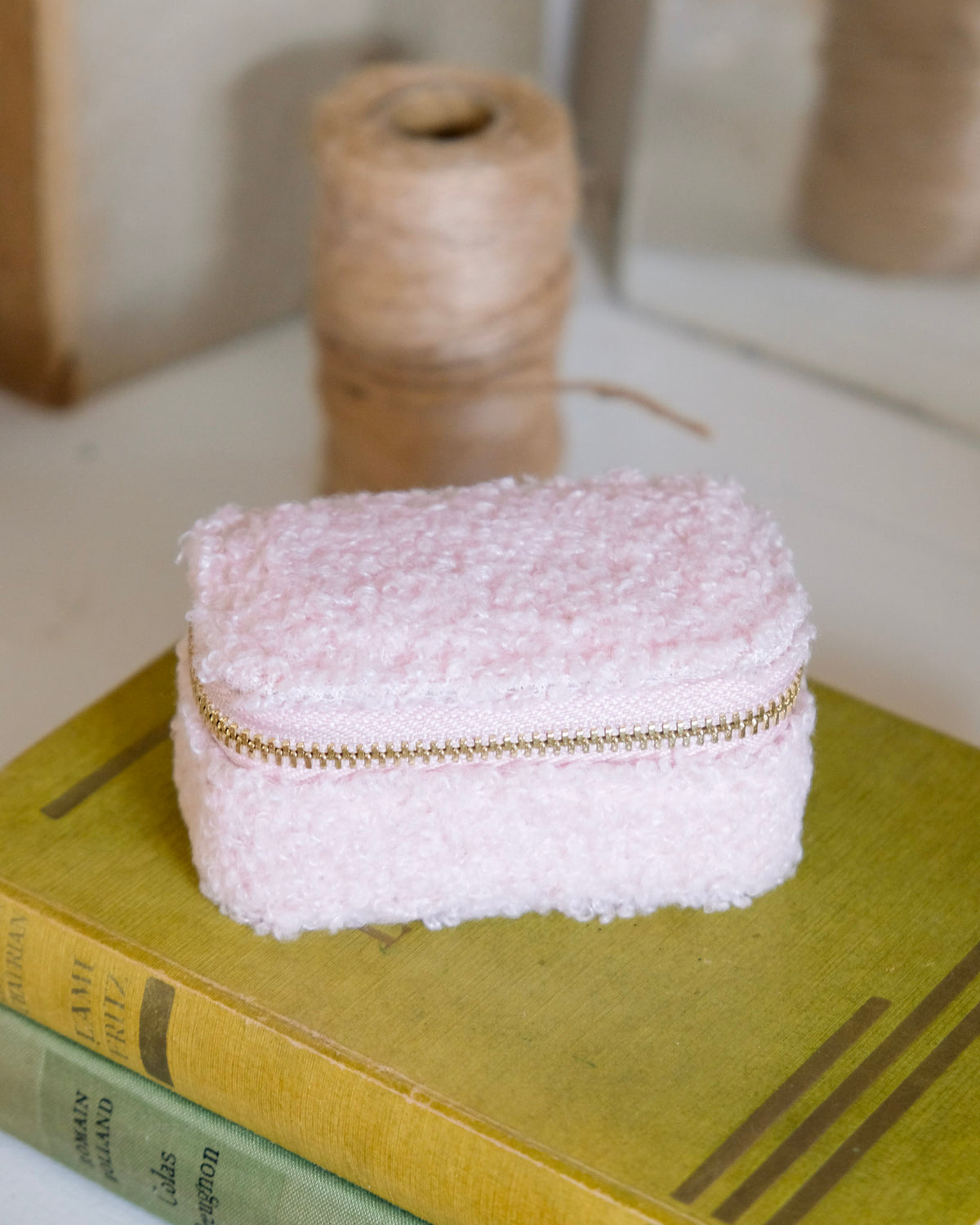 Mini portagioie da viaggio Marie in peluche - outlet