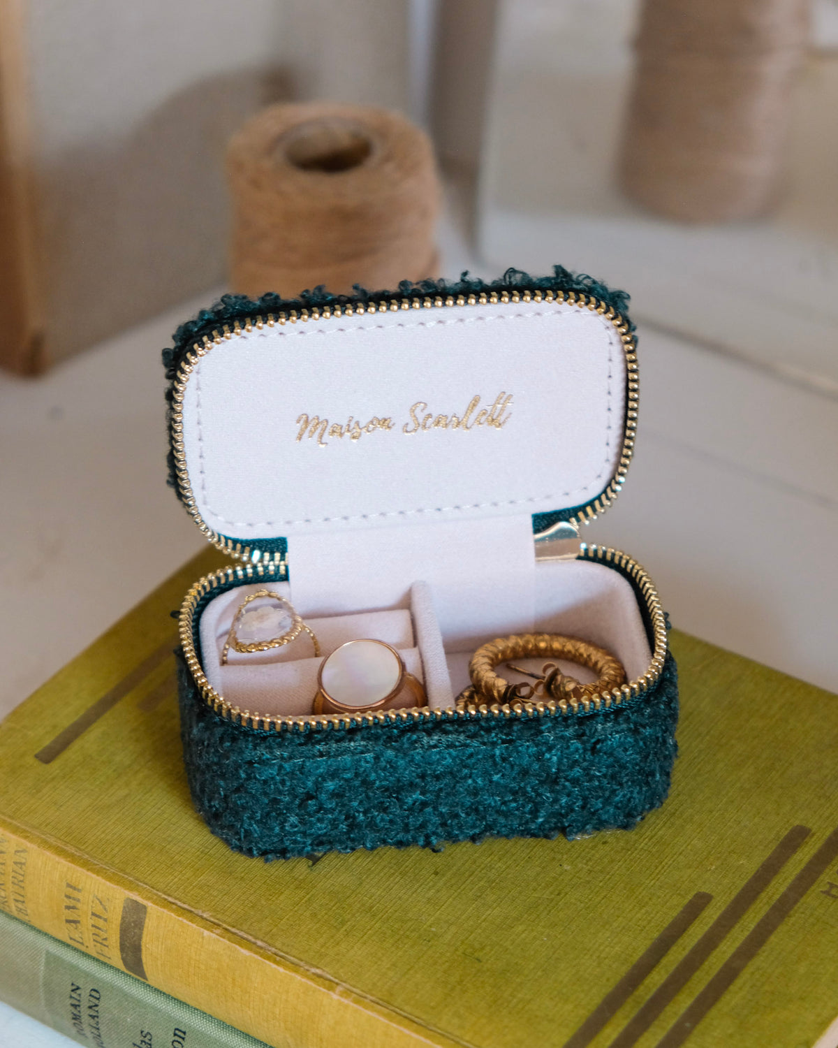 Mini portagioie da viaggio Marie in peluche - outlet