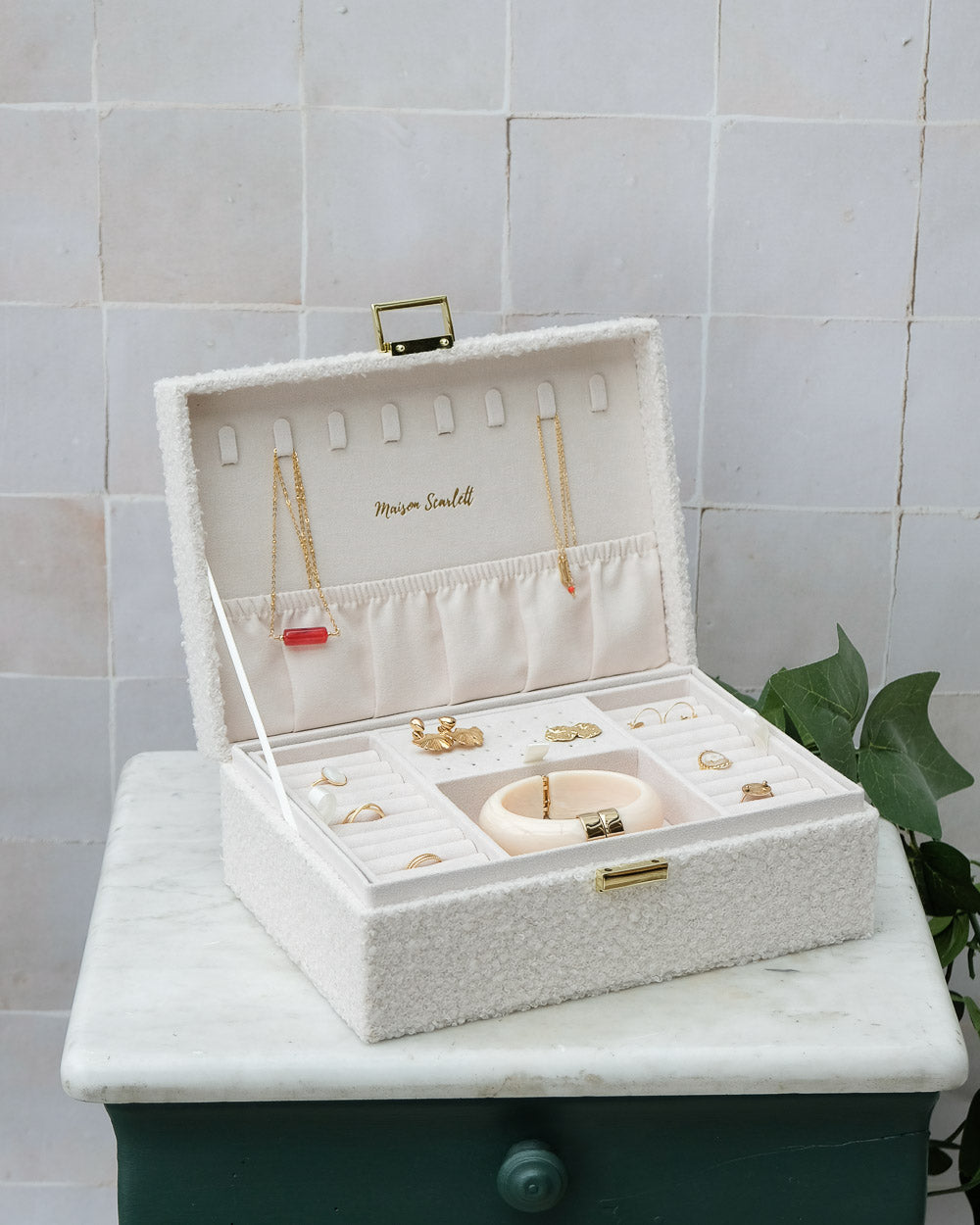 Portagioie Louise in pelliccia sintetica - outlet