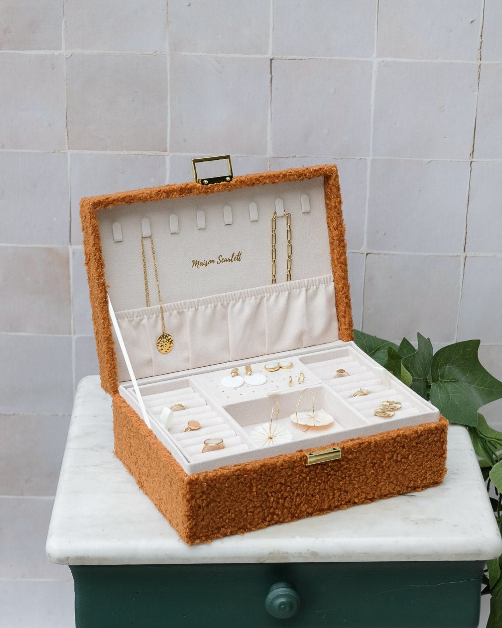 Portagioie Louise in pelliccia sintetica - outlet