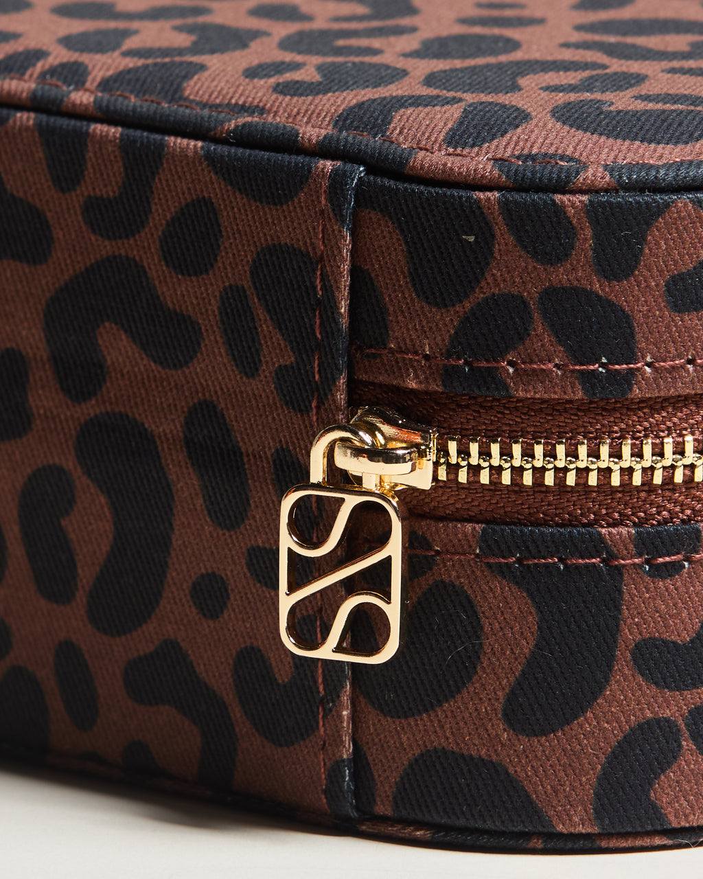 Custodia per occhiali Joséphine Leopardo