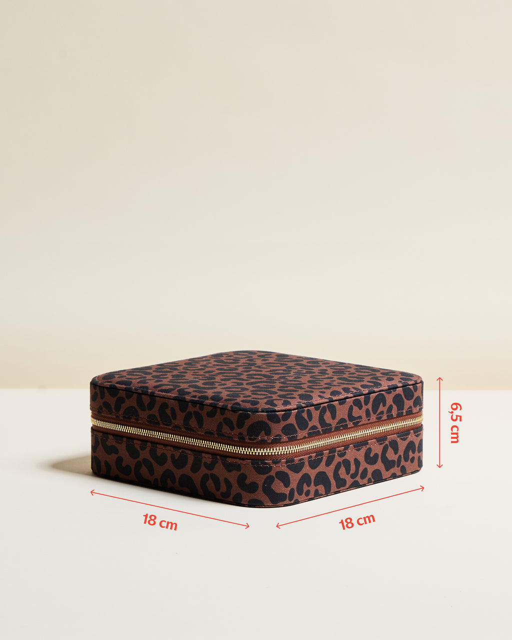 Custodia per occhiali Joséphine Leopardo