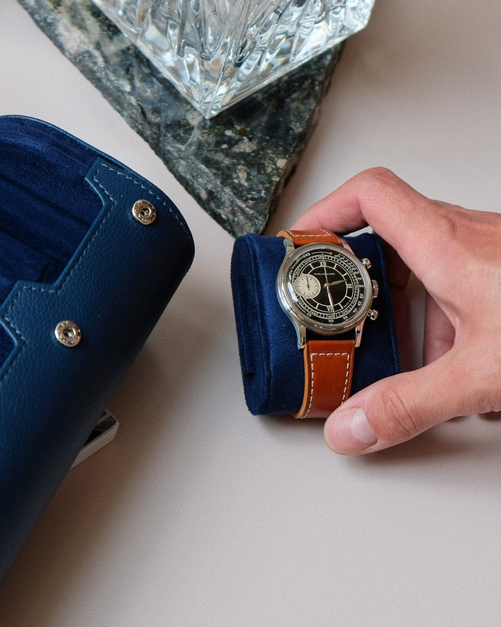 Scatola per orologi da viaggio James a 3 slot