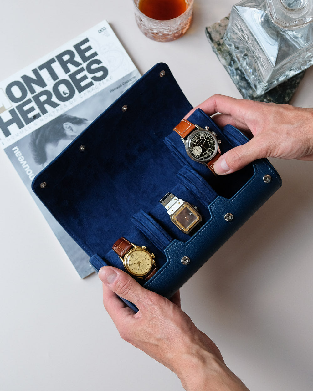 Scatola per orologi da viaggio James a 3 slot-feature-1