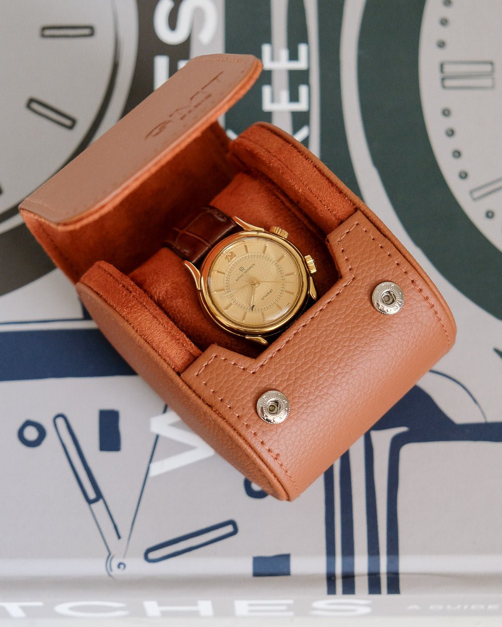 Scatola per orologi da viaggio James 1 slot