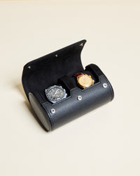 Scatola da viaggio per orologi James 2 posti