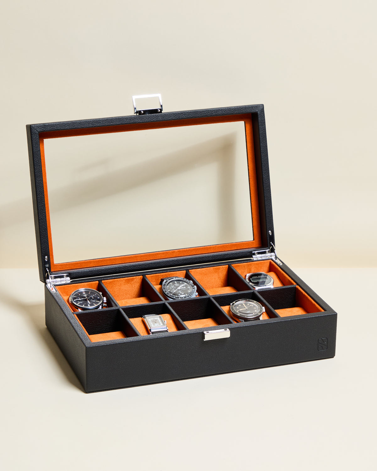 Scatola per orologi Jean 10 scomparti