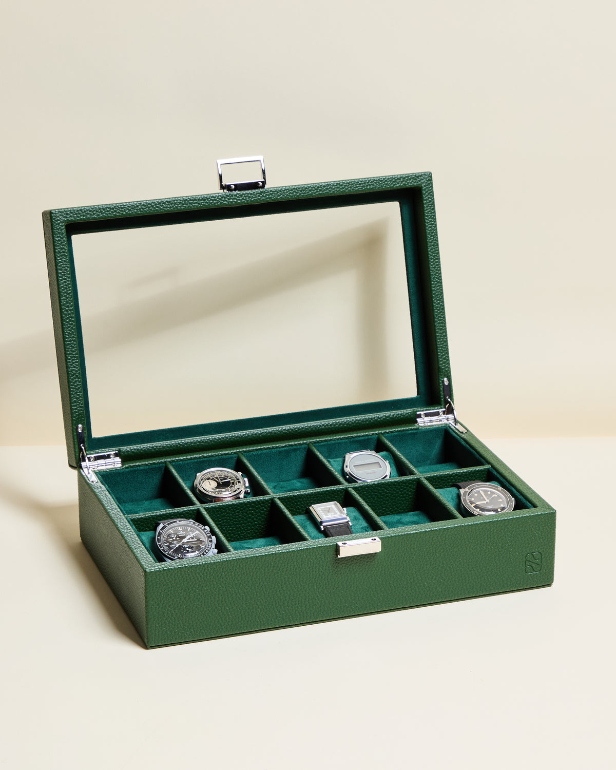 Scatola per orologi Jean 10 scomparti