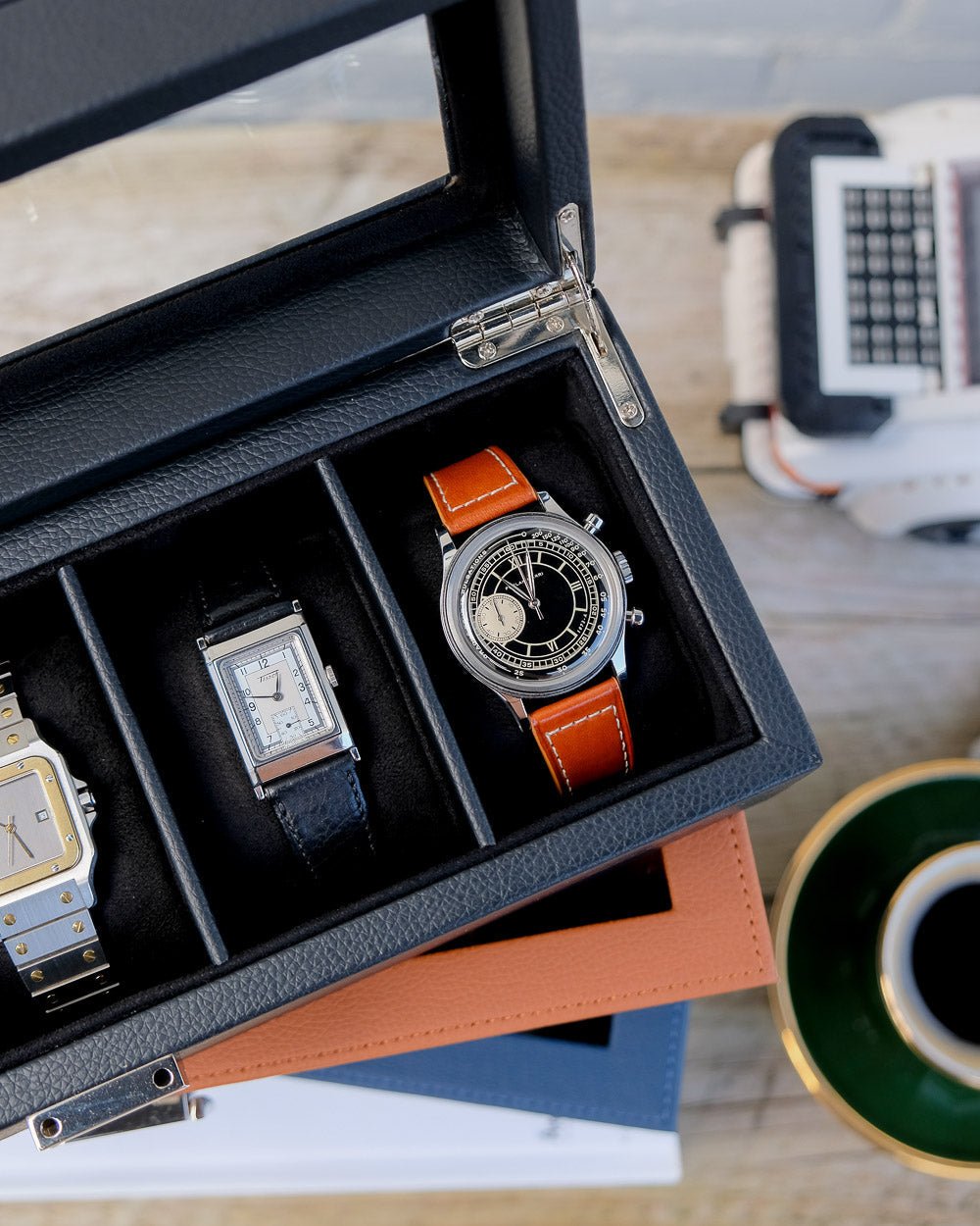 Scatola per orologi Jean a 5 scomparti