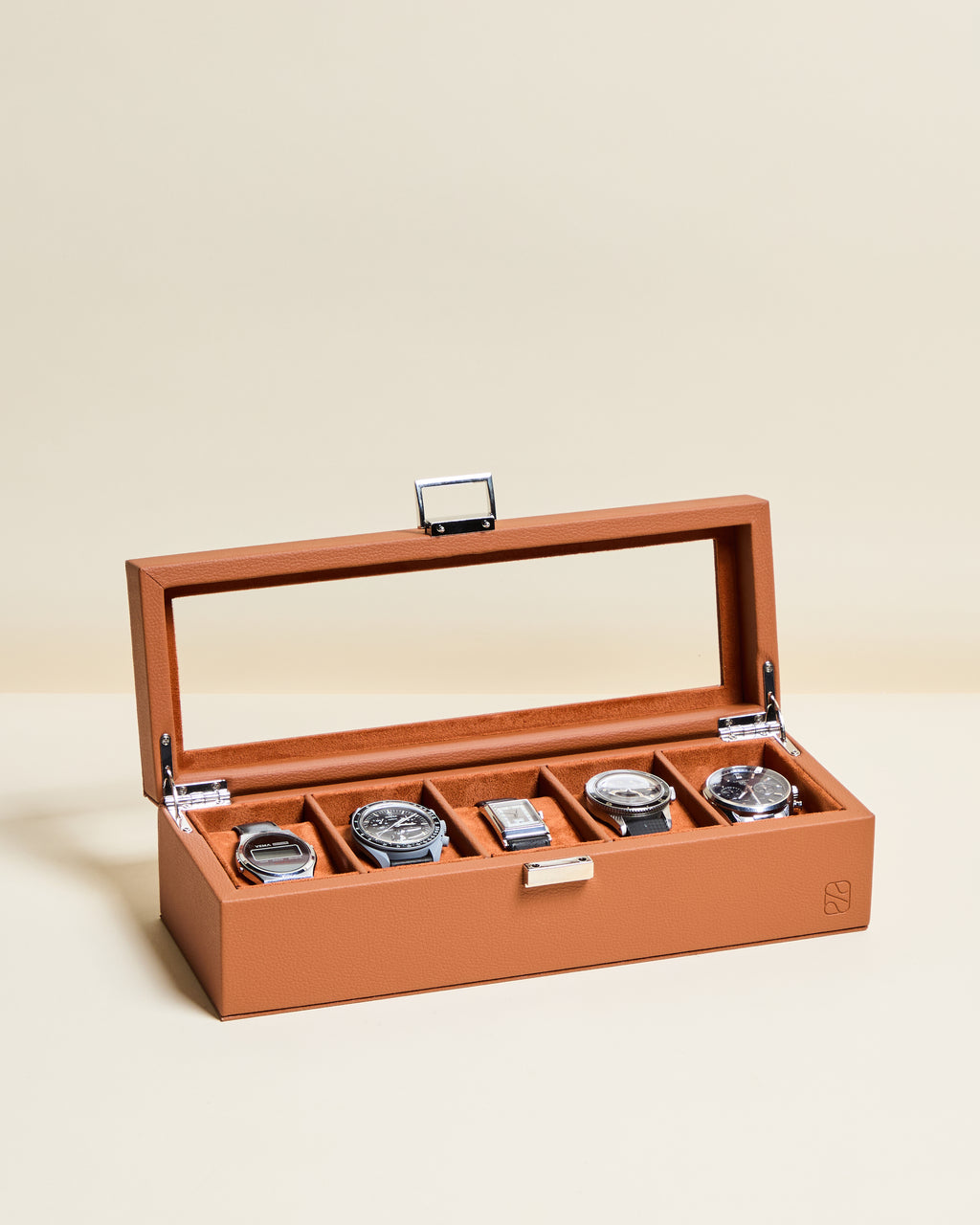 Scatola per orologi Jean 5 scomparti