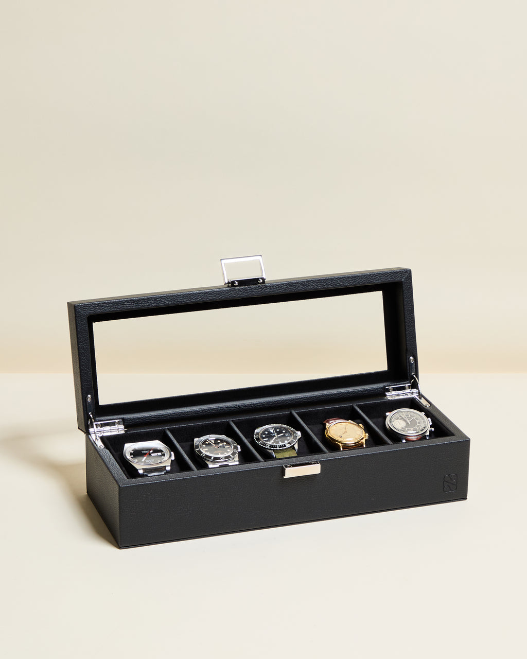 Scatola per orologi Jean 5 scomparti
