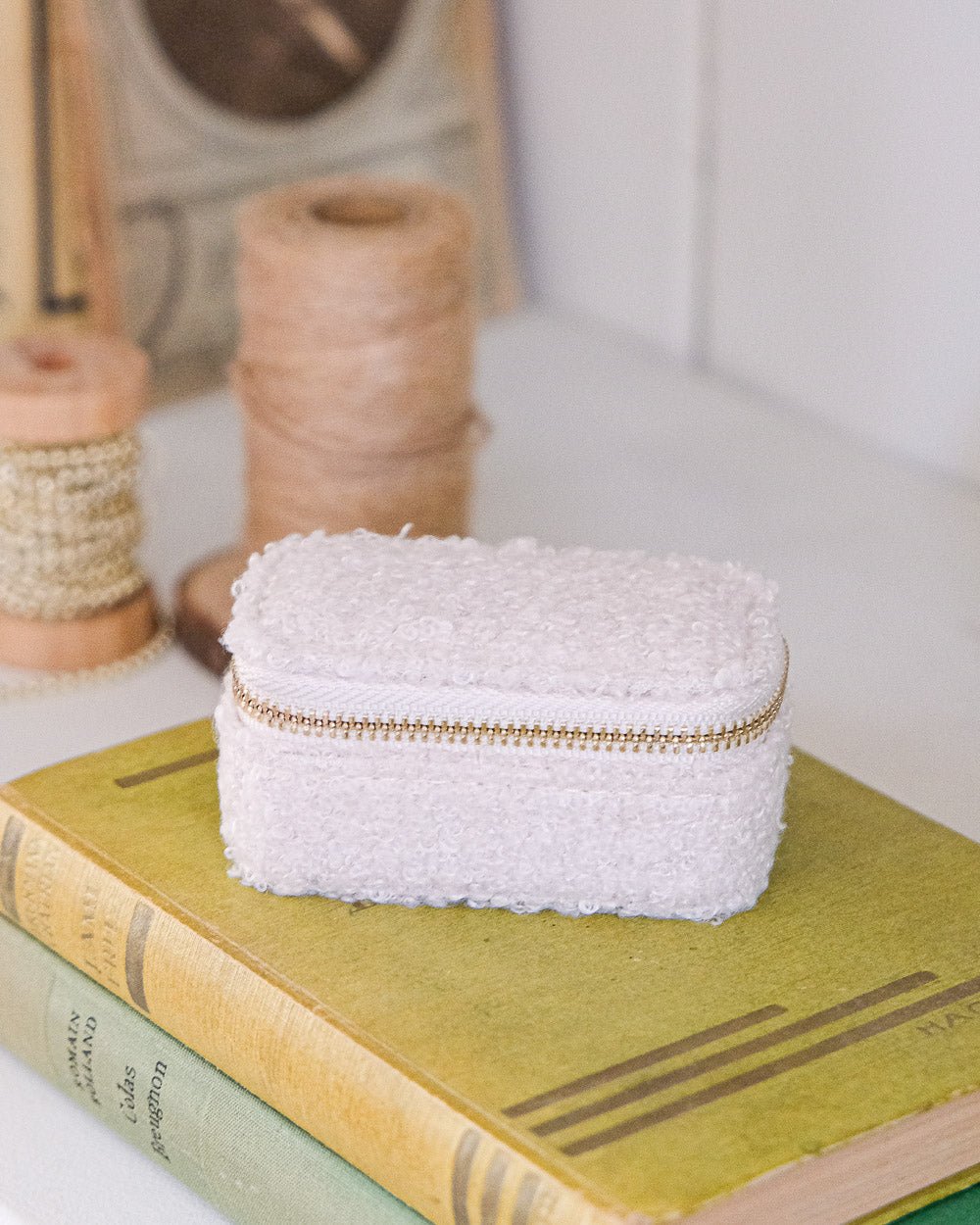 Mini portagioie da viaggio Marie in peluche - outlet