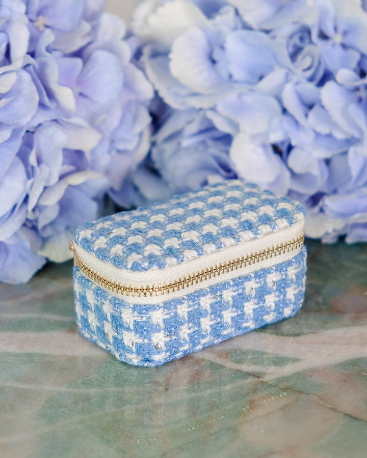 Mini portagioie da viaggio Marie pied de poule