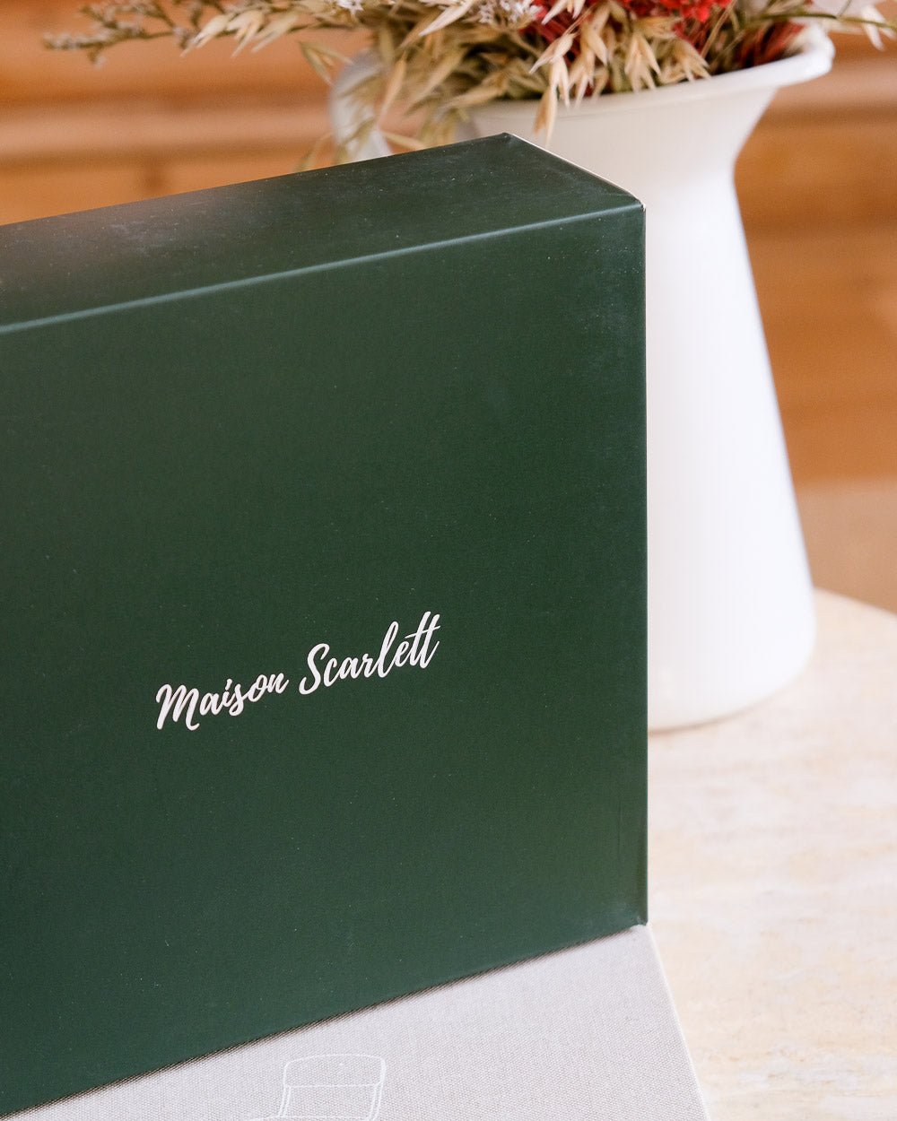 Scatola portagioie Anne in pied-de-poule - outlet