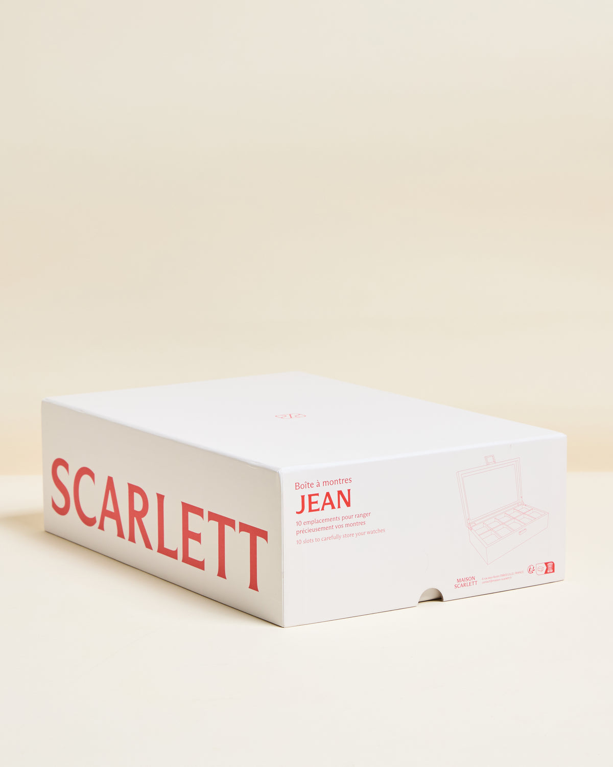 Scatola per orologi Jean 10 scomparti