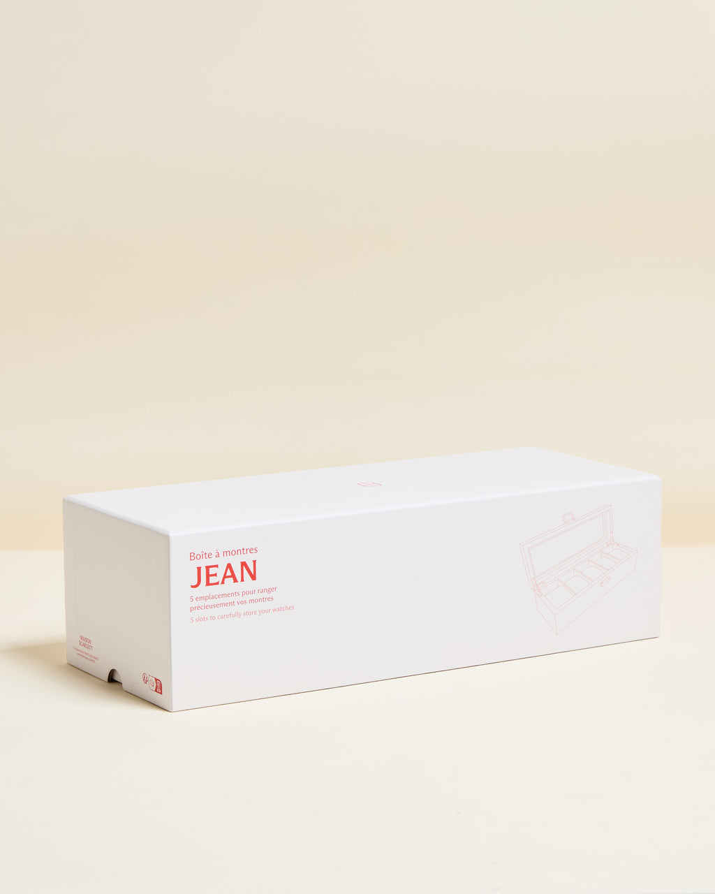 Scatola per orologi Jean 5 scomparti