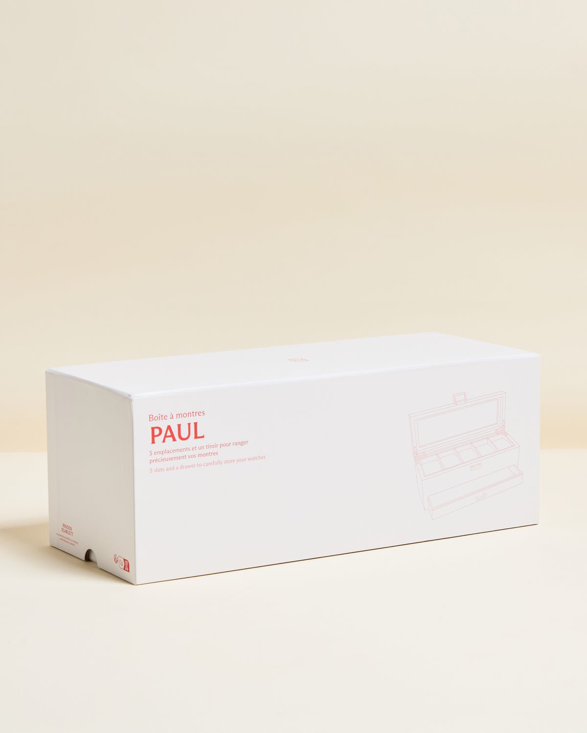 Portaorologi Paul 5 scomparti