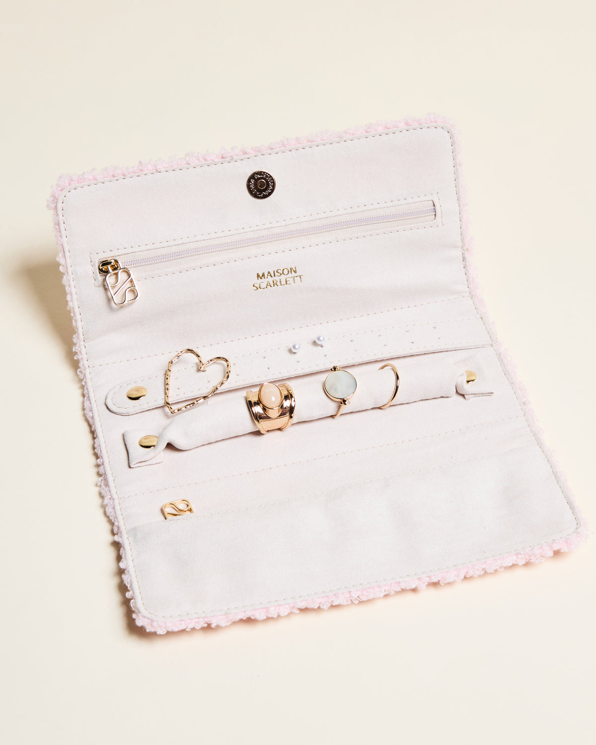 Pochette portagioielli Catherine in momoute