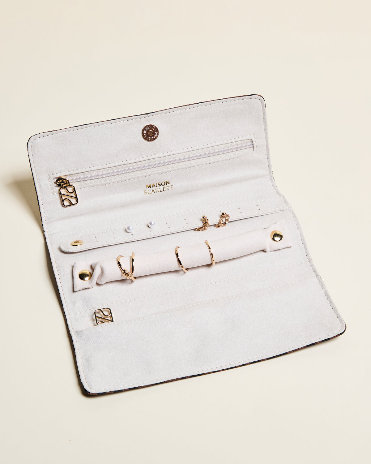Astuccio portagioie Catherine leopardato