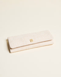 Pochette portagioie Catherine effet lino