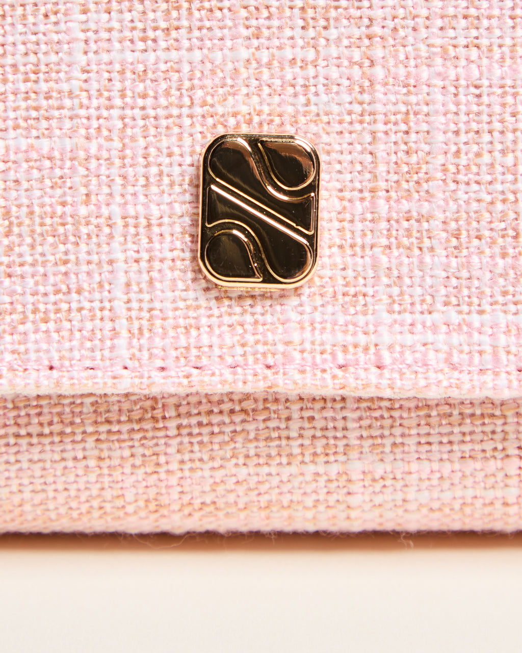 Pochette portagioie Catherine effet lino
