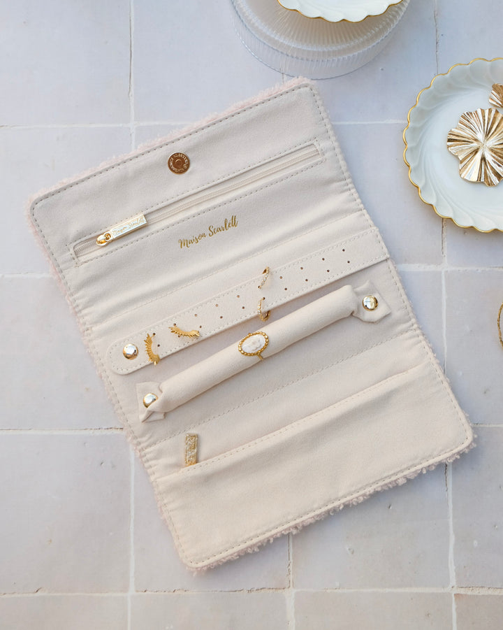 Pochette portagioielli Catherine in momoute