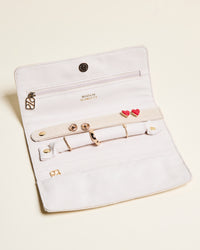 Pochette portagioie Catherine in velluto a coste