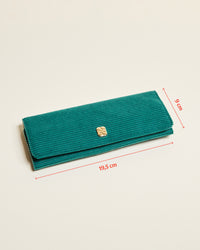 Pochette portagioie Catherine in velluto a coste
