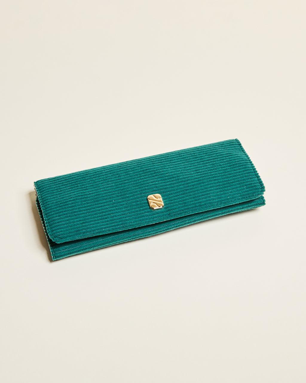Pochette portagioie Catherine in velluto a coste