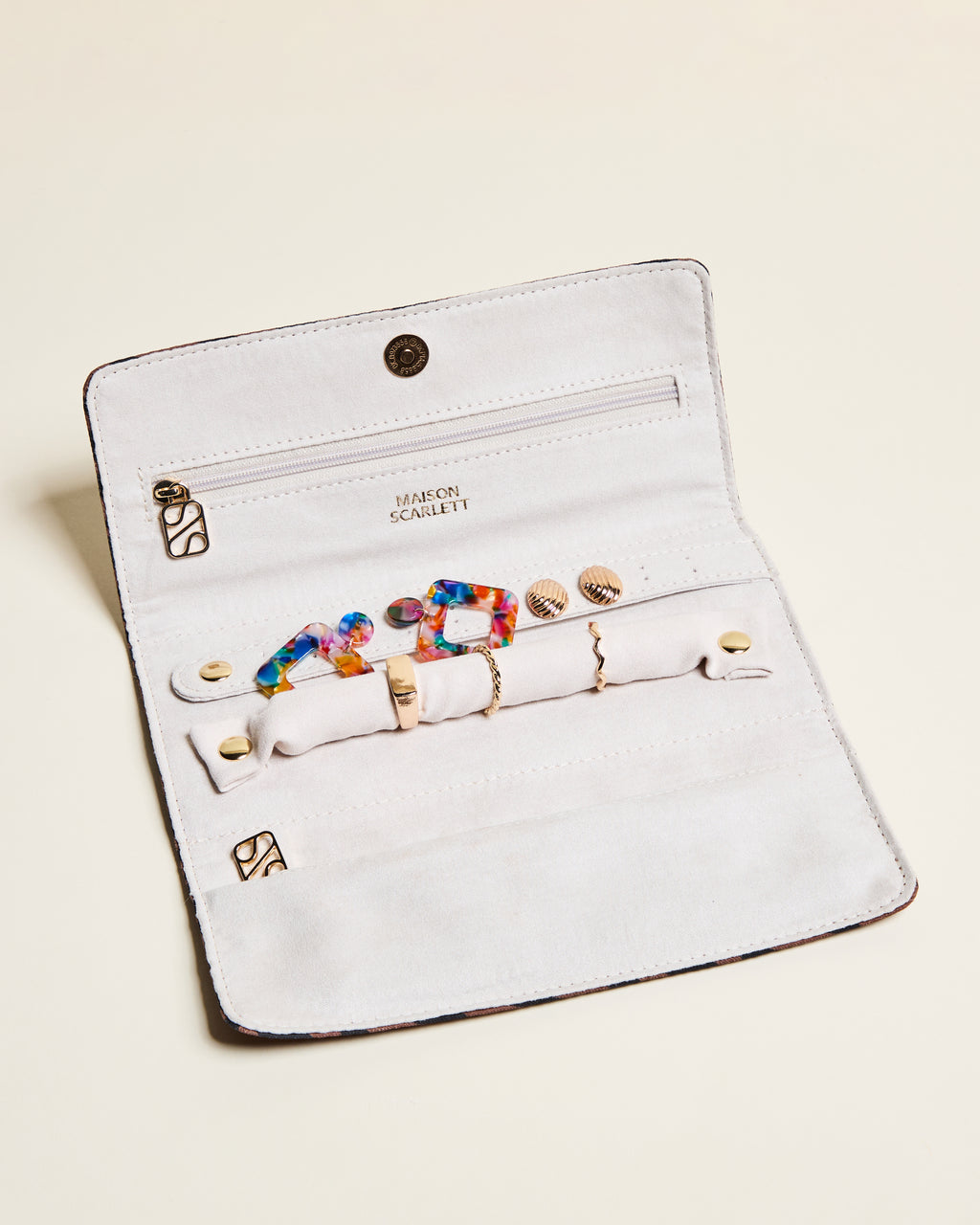 Astuccio portagioie Catherine zebrato