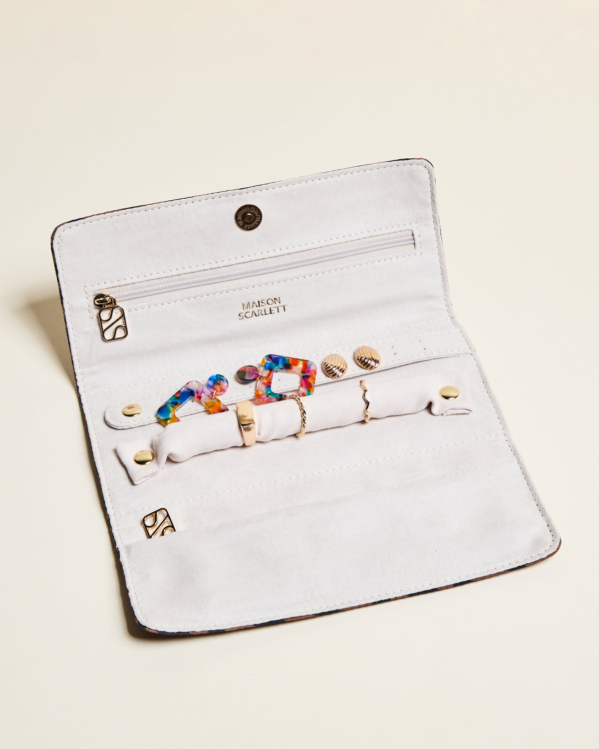 Astuccio portagioie Catherine zebrato