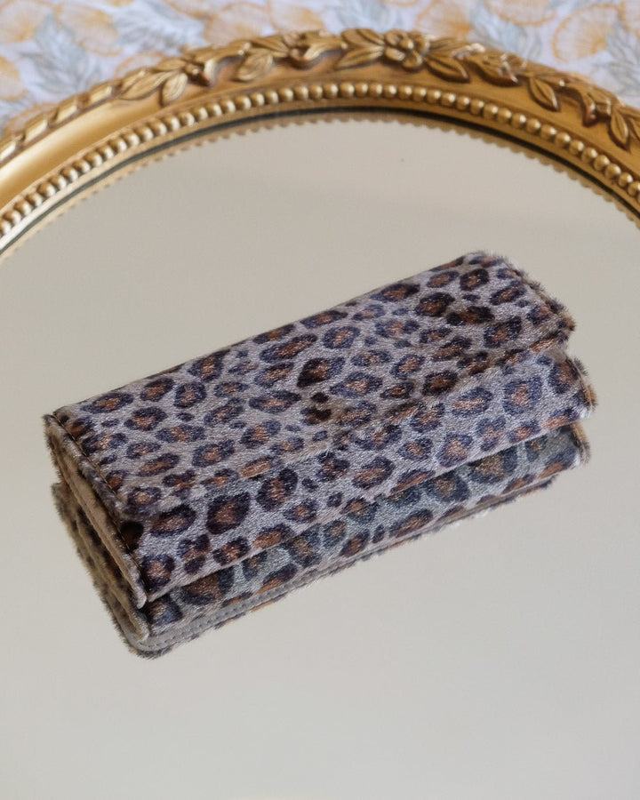 Pochette per gioielli Catherine in leopardo