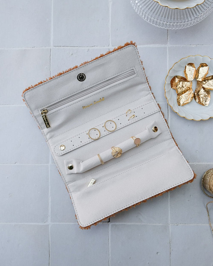 Pochette portagioielli Catherine in momoute