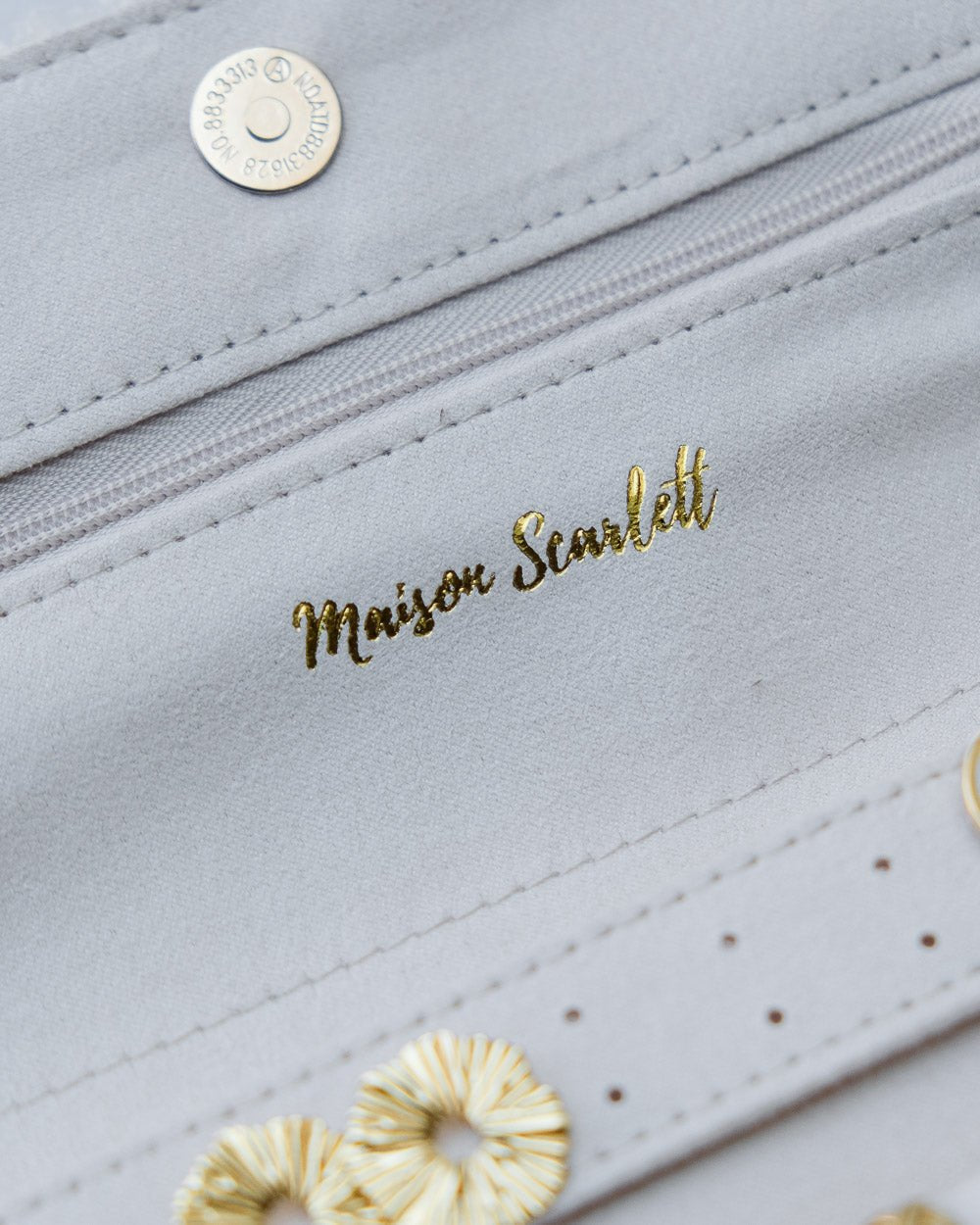 Pochette portagioielli Catherine in momoute