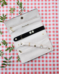 Pochette portagioie Catherine in velluto - outlet