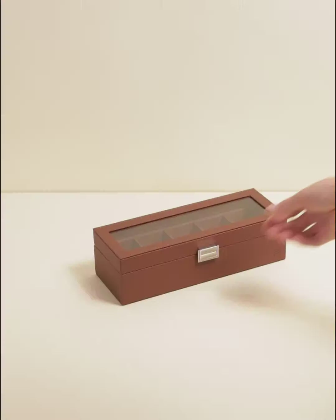 Scatola per orologi Jean 5 scomparti