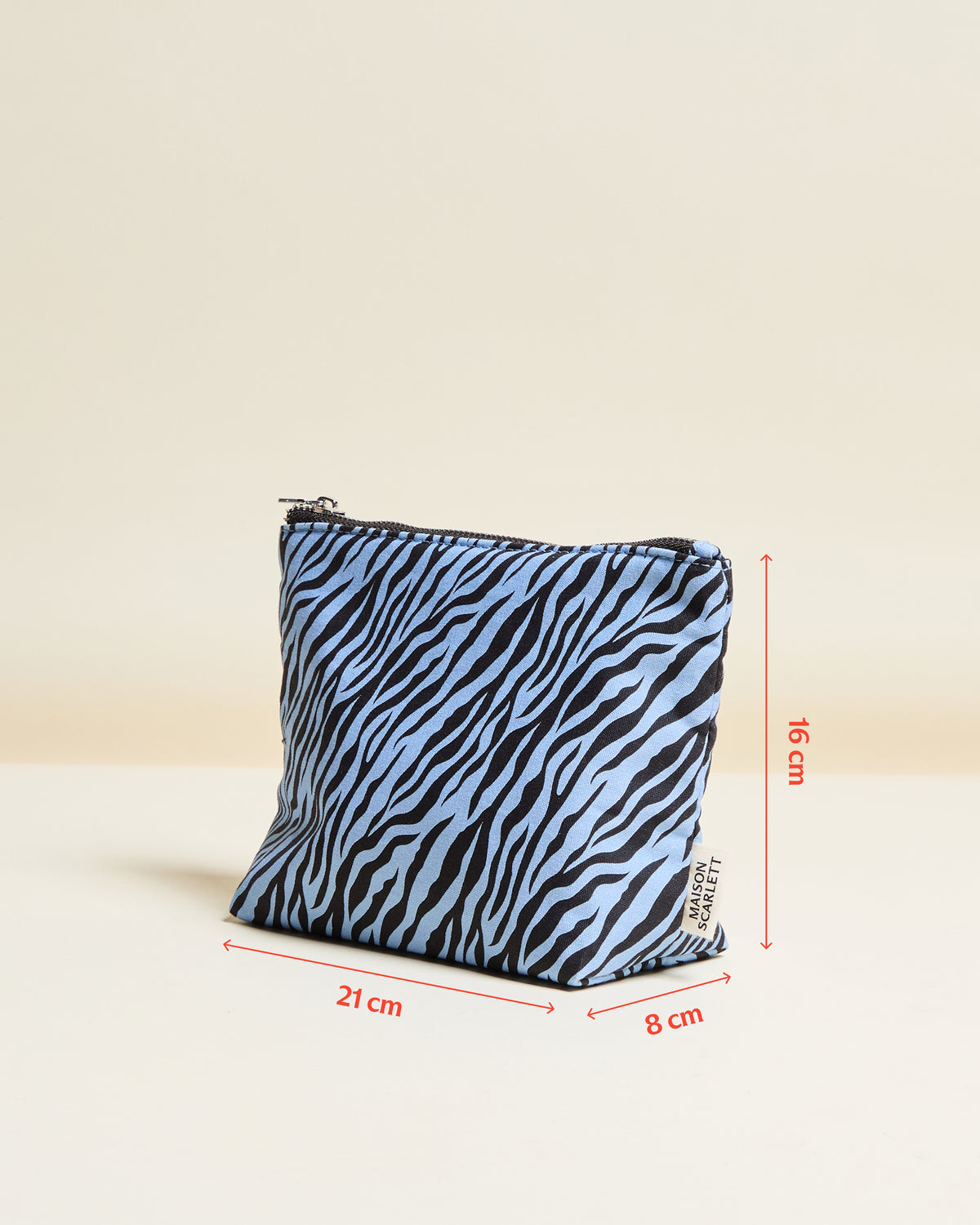 Beauty case Adélaïde Zebra