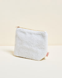 Beauty case Adélaïde in tessuto bouclé
