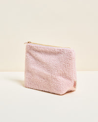 Beauty case Adélaïde in tessuto bouclé