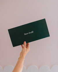 Trousse da toilette Charlotte in velluto a coste - outlet